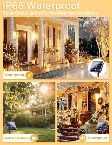 Solar String Lights Outdoor (6 Count)