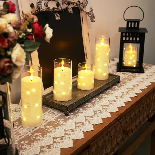 Flickering Flameless Candles (5 Count)