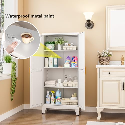 White Kitchen Pantry Cabinets