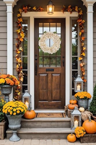 Fall Wreaths for Front Door