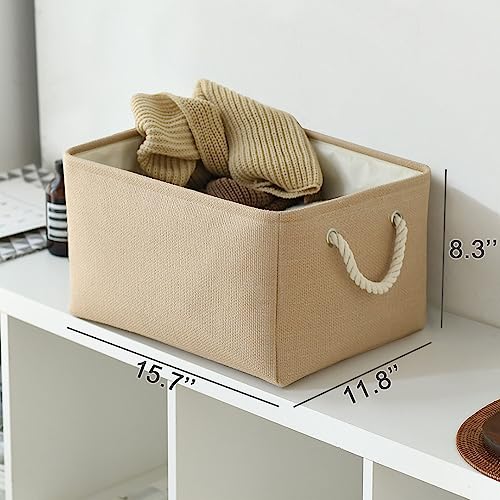 Organization and Storage Bin for Shelves (3 Count)