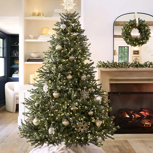 7.5 ft Unlit Classic Blue Spruce