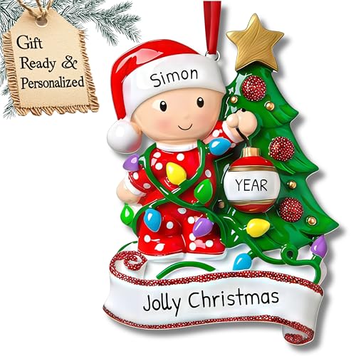 Personalized Christmas Ornaments for Kids