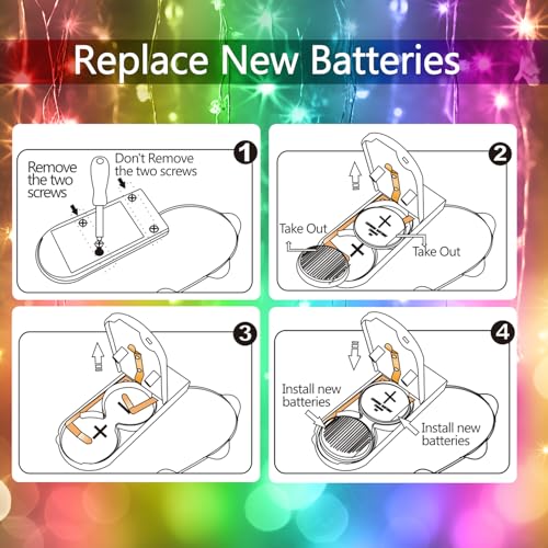 6 Pack Fairy Lights Battery Operated (6 Count)