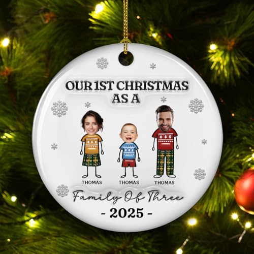 Our 1st Christmas as a Family of 3
