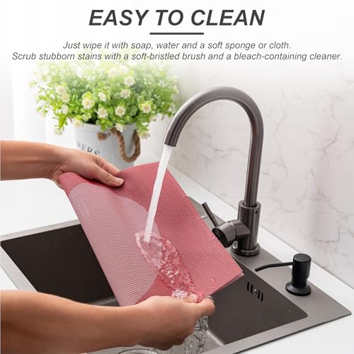 Placemats Set of 6 Washable Indoor (6 Count)