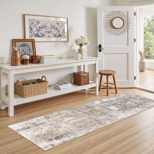 2x6 Washable Runner Rug for Hallway (24 Count)