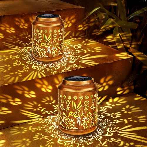 Hummingbird Solar Lantern Outdoor (2 Count)