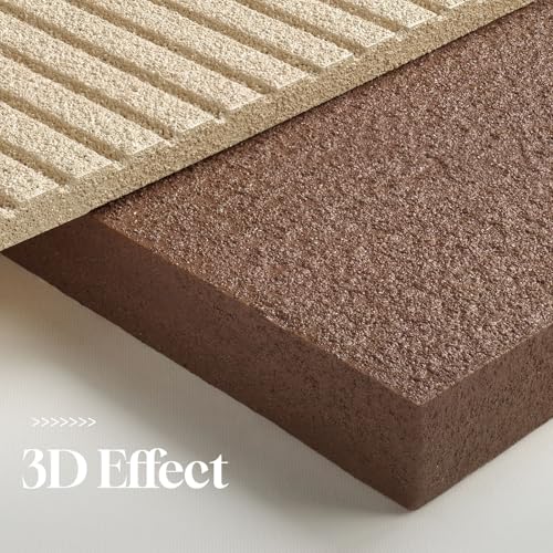 Large Brown 3D Textured Wall Art