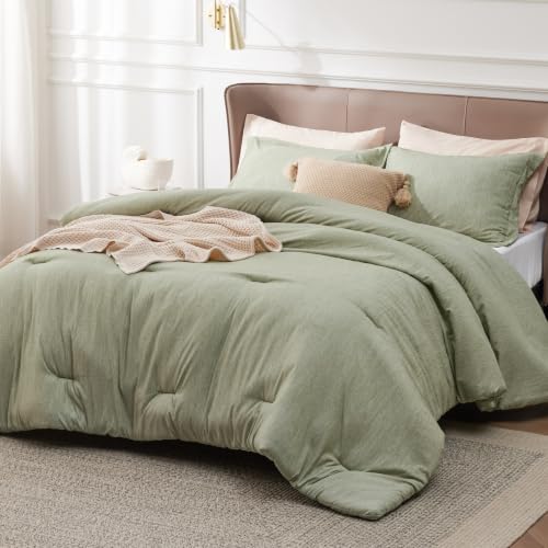 Tea Green Twin Comforter Set