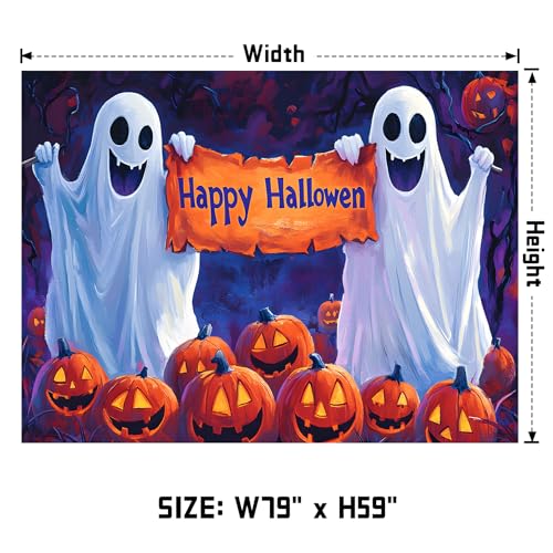 UV Reactive Halloween Tapestry