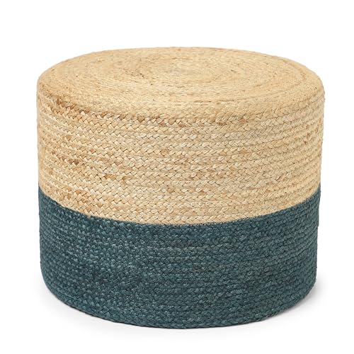 Jute Pouf Ottoman