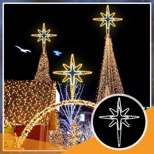 28" Christmas Bethlehem Star Outdoor Light Decor
