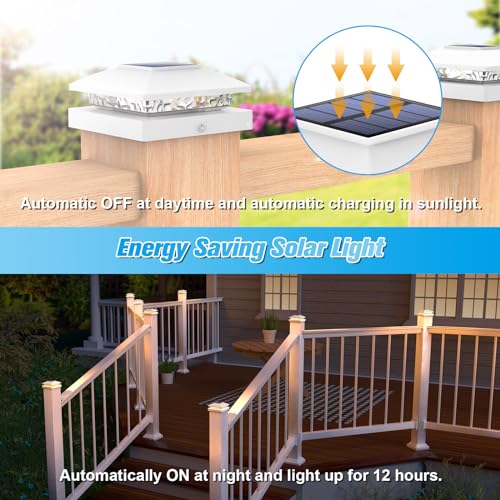 4x4 Solar Post Cap Lights (16 Count)