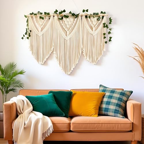 large macrame wall hanging