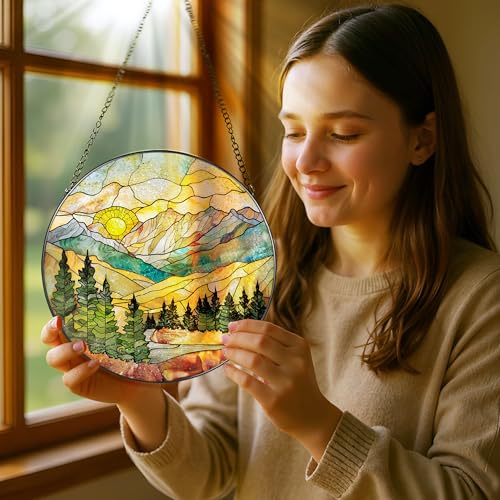 Stained Glass Window Hanging