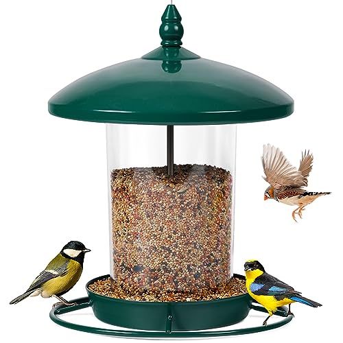 Metal Bird Feeder for Outdoors Hanging