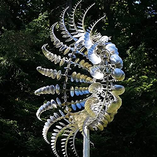 Unique and Magical Metal Windmill