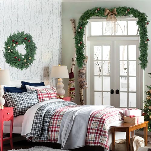 9FT Artificial Cedar Garlands