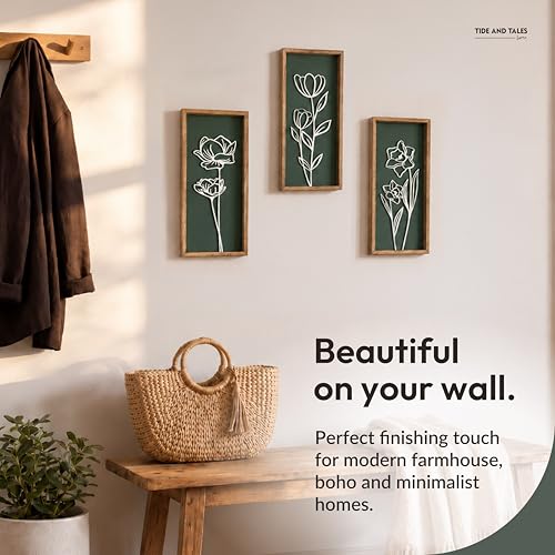 3d Green Wall Art