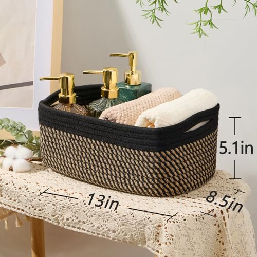 Small Storage Baskets for Organizing (3 Count)