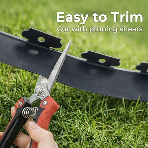 1.5" x60' Landscape Edging Kit with 60 Spikes (61 Count)