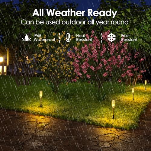 LED Pathway Lights Outdoor (6 Count)