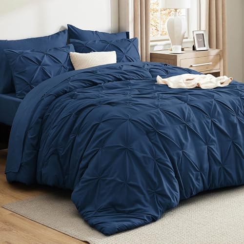 7 Piece Queen Comforter Set & Sheet Set