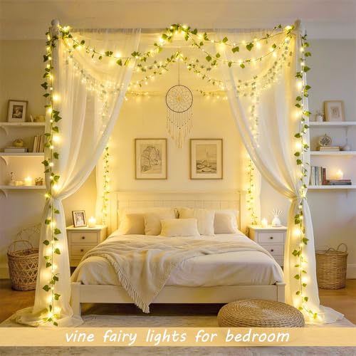 100 LED Vines with Lights Battery Operated (33 Foot)