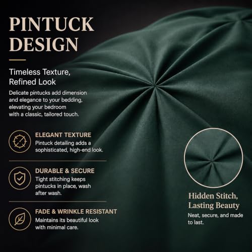 Full Comforter Set Forest Green