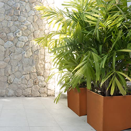 Corten Steel Planter Box 28 Inch