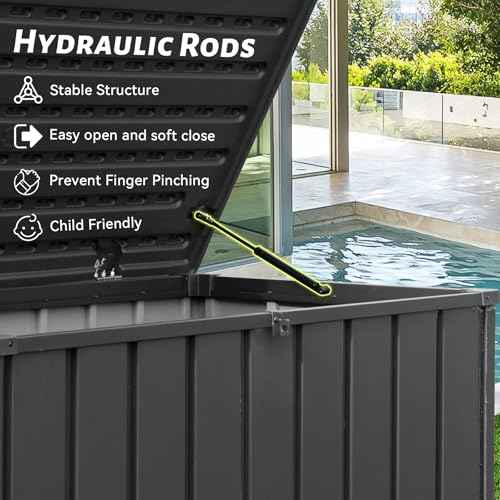 Domi 120 Gallon Deck Box