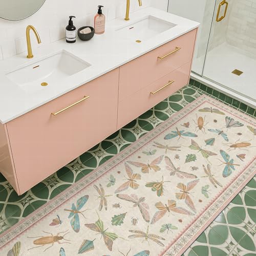 Boho Bathroom Runners (12 Sq Ft)