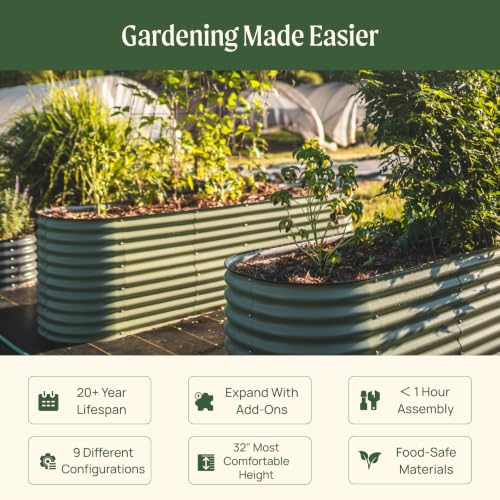 32" Extra Tall Raised Garden Bed Kits