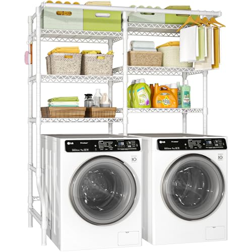 U13 Over Washer and Dryer Storage Shelves