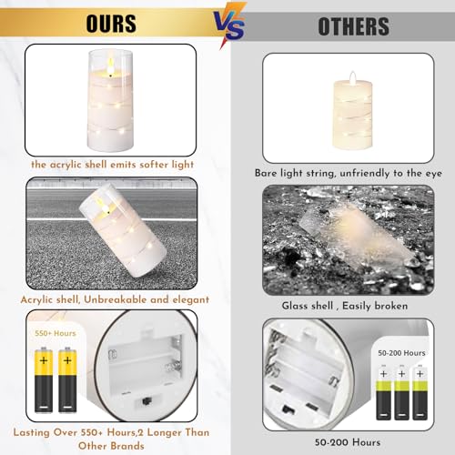 Flickering Flameless Candles (2 Count)