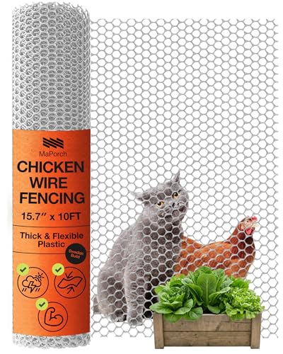 Plastic Chicken Wire Fencing (13 Sq Ft)