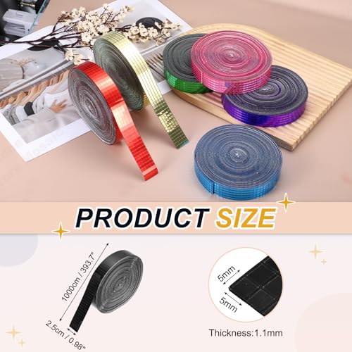 5x5mm Self Adhesive Mirrors Mosaic Tiles (10000 Count)