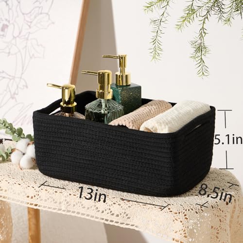 Small Storage Baskets for Organizing (4 Count)