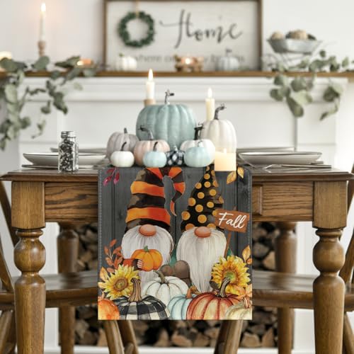 210 GSM Fall Table Runner Home Party Decor 13x72 Inch (6.5 Sq Ft)
