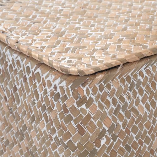 Wicker Basket with Lid (10.22 Count)