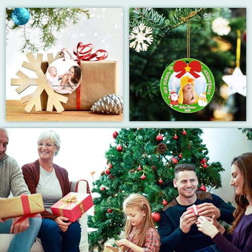 Personalized Baby's First Christmas Ornament 2025