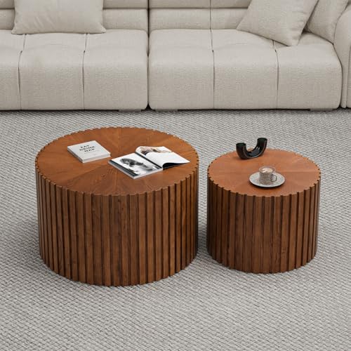 Round Nesting Coffee Table