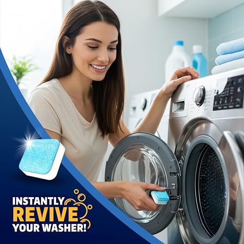 Washing Machine Cleaner Tablets 24 Pack (24 Count)