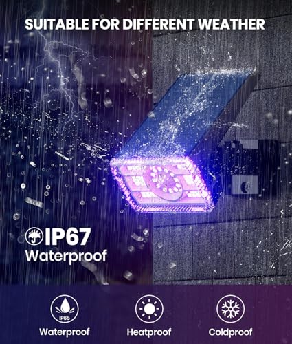 Solar Spot Lights Outdoor (8 Count)
