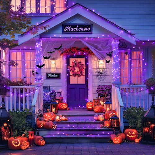 2 Pack Solar Halloween Lights (42.7 Foot)