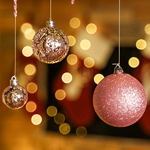 Christmas Ball Ornaments for Christmas Decorations (45 Count)