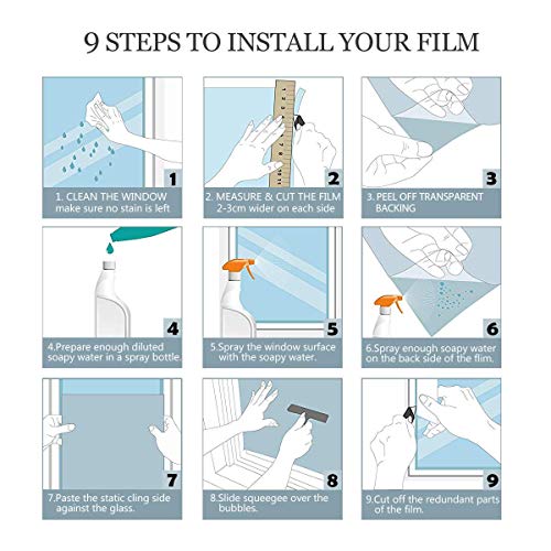One Way Privacy Window Film (25.76 Sq Ft)