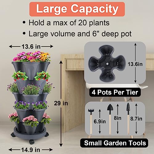 Vertical Planter Tower (2 Count)