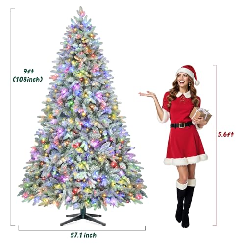 9FT Rotating Christmas Tree with Remote